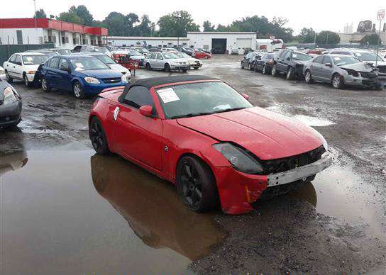 2004 Nissan 350Z VIN: JN1AZ36A64T002385