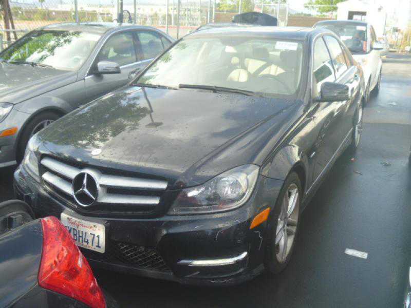 WDDGF4HB9CR222682 Mercedes-Benz C-class W204 / S204 / C204 2012 WDDGF4HB9CR222682 Mercedes-Benz C-class W204 / S204 / C204 2012
