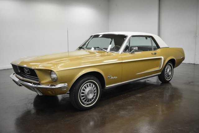 1968 Ford Mustang For Sale In Sherman Tx 8r01t148736