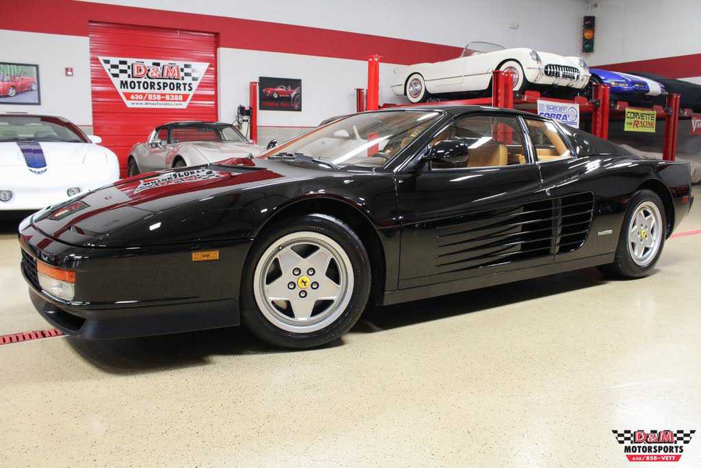1989 Ferrari Testarossa For Sale In Glen Ellyn Il Zffsg17a6k0081387