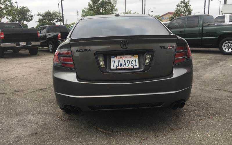 04,05,06,07,08 Acura TL sticker set for:Front bumper,door sills and door handles