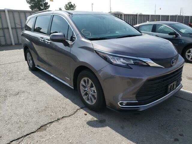 5TDJRKEC0MS008742 Toyota Sienna 2021 5TDJRKEC0MS008742 Toyota Sienna 2021